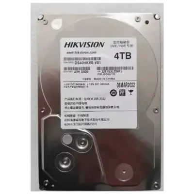  HIKVISION DS40HKVS-VX1 Disco duro SATA vigilancia 3.5" 4TB surveillance hard drive CCTV 