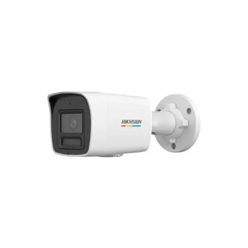 HIKVISION DS-2CD1047G3-LIUF/SRB ColorVu 3.0 Tubo IP 4MP 2.8 mm con Ranura Sd, Altavoz y Luz Estrob Roja y Azul