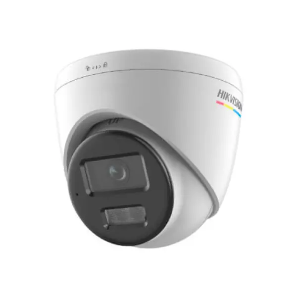 HIKVISION DS-2CD1327G2H-LIU ColorVu Turret IP 2MP Smart Hybrid Light 2.8 mm D-WDR IP67 con IR y Audio