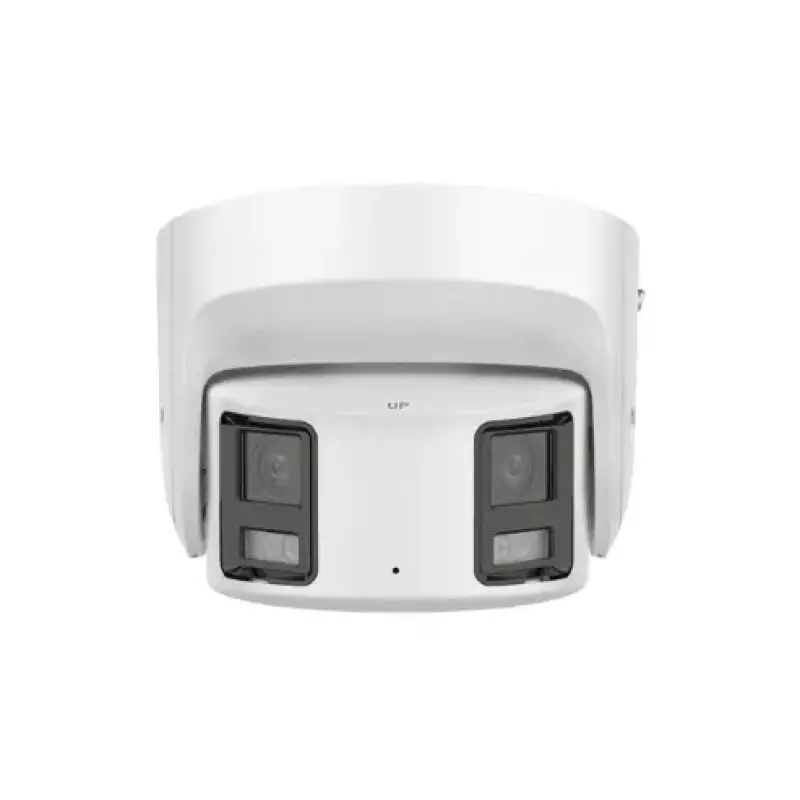 HIKVISION DS-2CD2387G2P-LSU/SL Turret Panorámica IP 8MP 4 mm Colorvu2.0 Smart Hybrid Light con Altavoz y Luz Estroboscópica Blanca