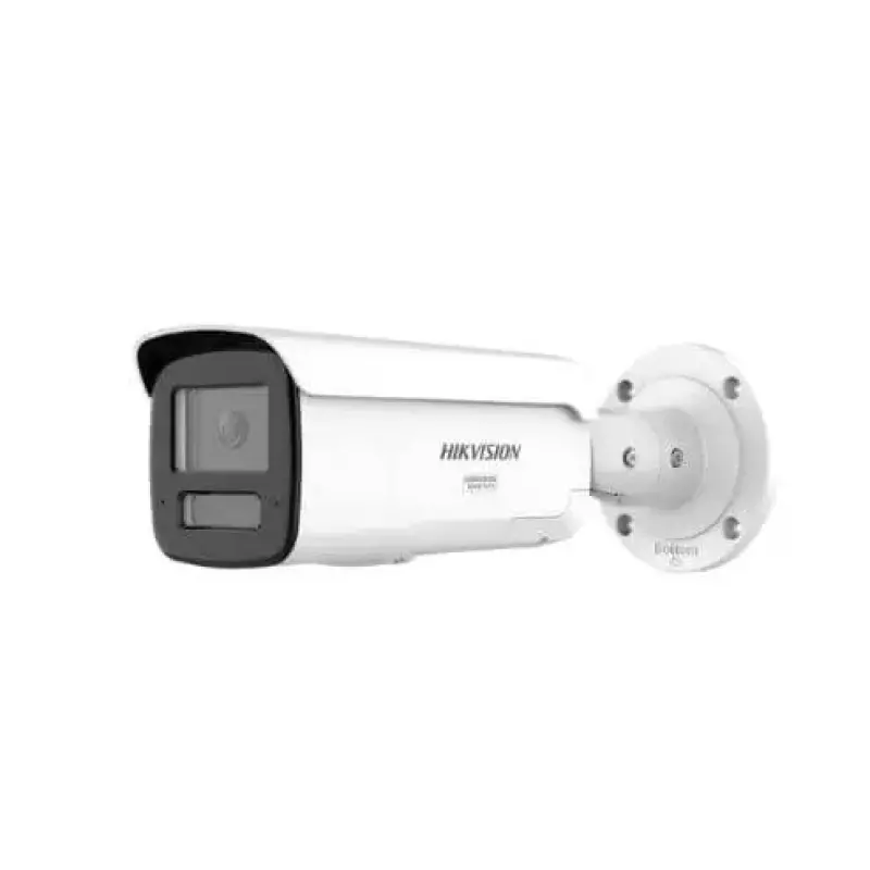 HIKVISION DS-2CD2T87G3-LIS2UY/SRB Colorvu3.0 Bullet IP 8MP 2.8 mm Smart Hybrid Light IR Audio y Luz Estroboscópica