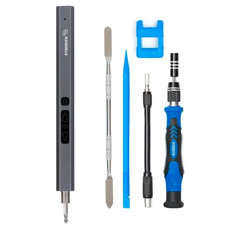 Strebito MINI-ELECTRIC-SCREWDRIVER-144P 144-IN-1 Electric Screwdriver Kit / MINI-DESTORNILLADOR Electrico De Precision