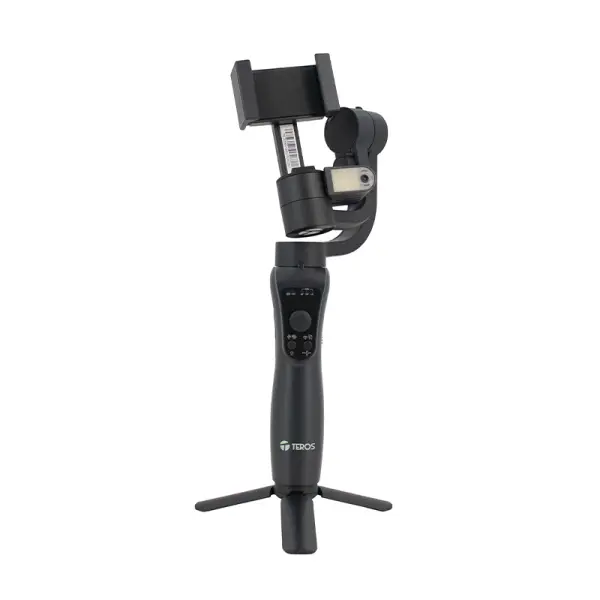 Teros TE7056N Estabilizador Gimbal De 3 Ejes 360º Con Rastreador Ia, TE-7056N Para Telefonos