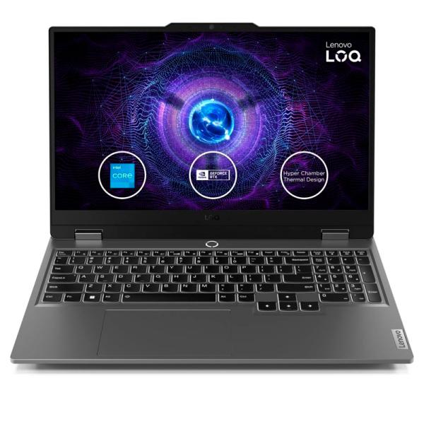  LENOVO LOQ 15IAX9 Notebook 15.6" FHD IPS Core i5-12450HX hasta 4.4GHz 8GB DDR5-4800 512GB SSD RTX 3050 6GB 