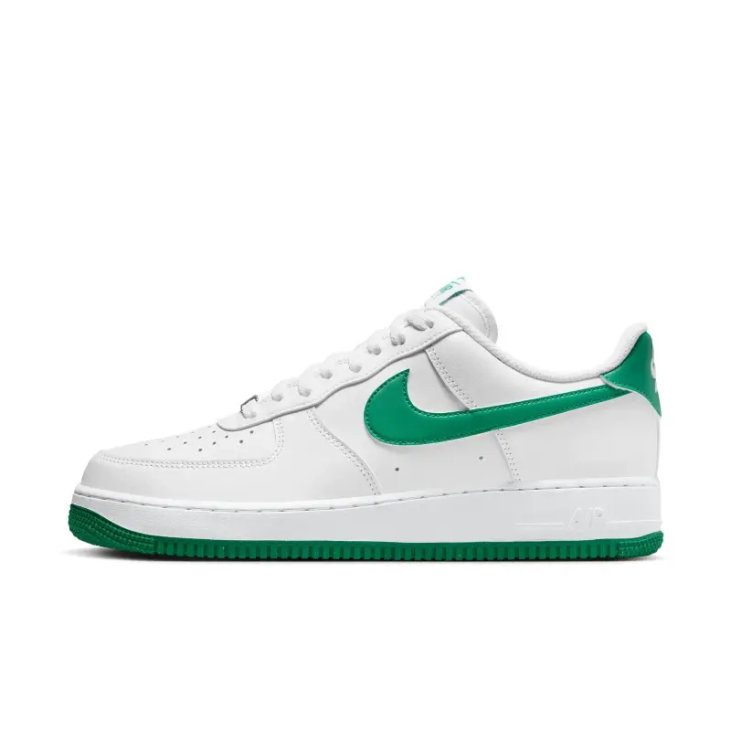  NIKE Air Force 1 '07 White/Malachite Green 