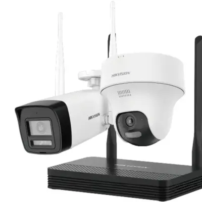  HIKVISION NKS424W02H Kit NVS WiFi 4MP H.265 1 bala + 1 torreta Acusense 