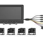  HIKVISION AE-VD2501A Kit monitoreo 4 cámaras 2MP + monitor 