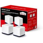  MERCUSYS HALO H50G (3-Pack) Sistema Mesh WiFi 5 AC1900 Dual Band 1300Mbps 5GHz + 600Mbps 2.4GHz Cobertura 550m² 100+ Dispositivos 3 Puertos Gigabit 