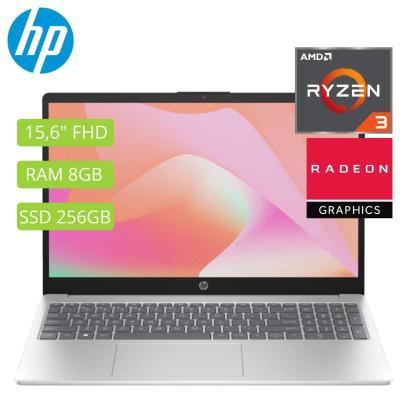  HP 15-FC0005LA Notebook 15.6" FHD AMD Ryzen 3 7320U 4.1GHz 8GB LPDDR5-5500 256GB SSD AMD Radeon Graphics FreeDOS 