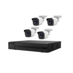  HILOOK HIKIT/208G/4XB120PC Kit analógico 2MP H.265 DVR-208G + 4 cámaras bala THC-B120-PC + accesorios 