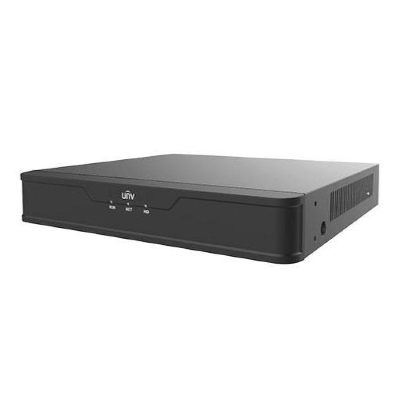 UNIVIEW NVR301-04S3 NVR 4 canales hasta 4K Ultra265/H.265 1 bahía HDD HDMI/VGA P2P ONVIF 
