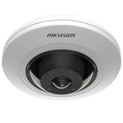  HIKVISION DS-2CD2955G0-ISU ojo de pez IP 5MP fisheye 360° lente 1.05mm IR 15m IK08 
