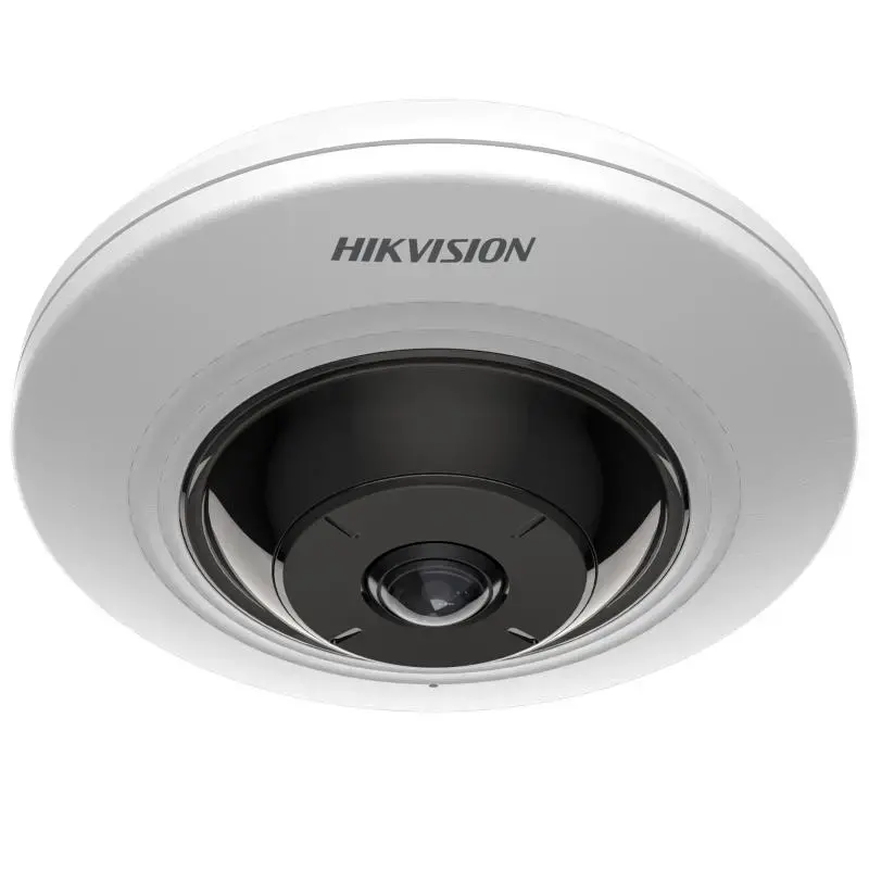  HIKVISION DS-2CD2955G0-ISU ojo de pez IP 5MP fisheye 360° lente 1.05mm IR 15m IK08 