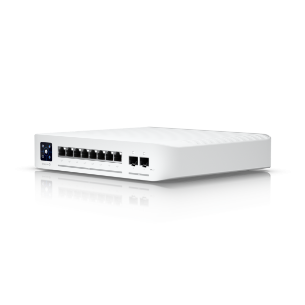  UBIQUITI USW-Enterprise-8-PoE Switch UniFi Enterprise capa 3 8 puertos PoE+ 2.5GbE 