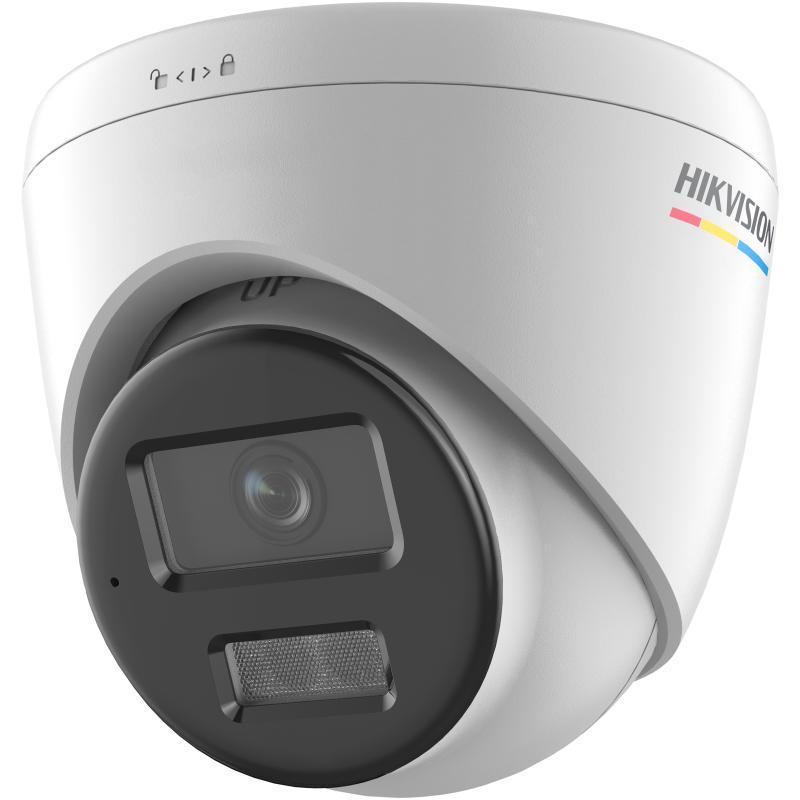  HIKVISION DS-2CD1327G2H-LIU turret IP ColorVu 2MP luz híbrida inteligente audio lente 2.8mm IR 30m IP67 AcuSense 