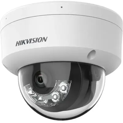  HIKVISION DS-2CD1123G2-IUF domo IP 2MP MD 2.0 AcuSense lente 2.8mm IR 30m ranura microSD 