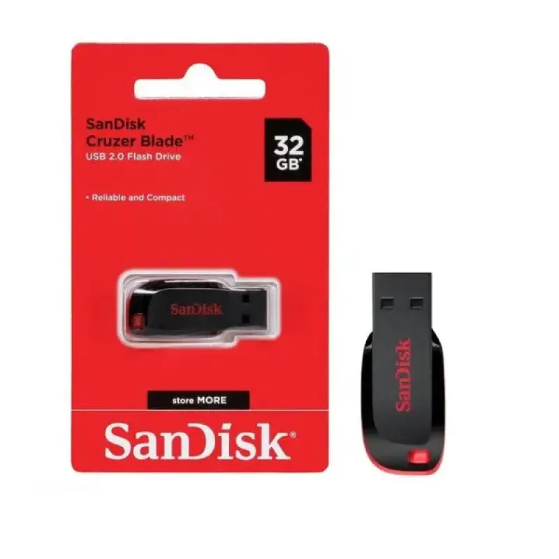  SANDISK SDCZ50-032G-B35 memoria USB 2.0 Cruzer Blade 32GB 