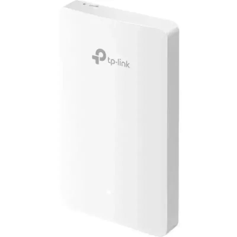  TP-LINK EAP615-Wall Punto acceso WiFi 6 AX1800 montaje pared 1201Mbps 5GHz 574Mbps 2.4GHz 4 puertos Gigabit PoE+ Omada 