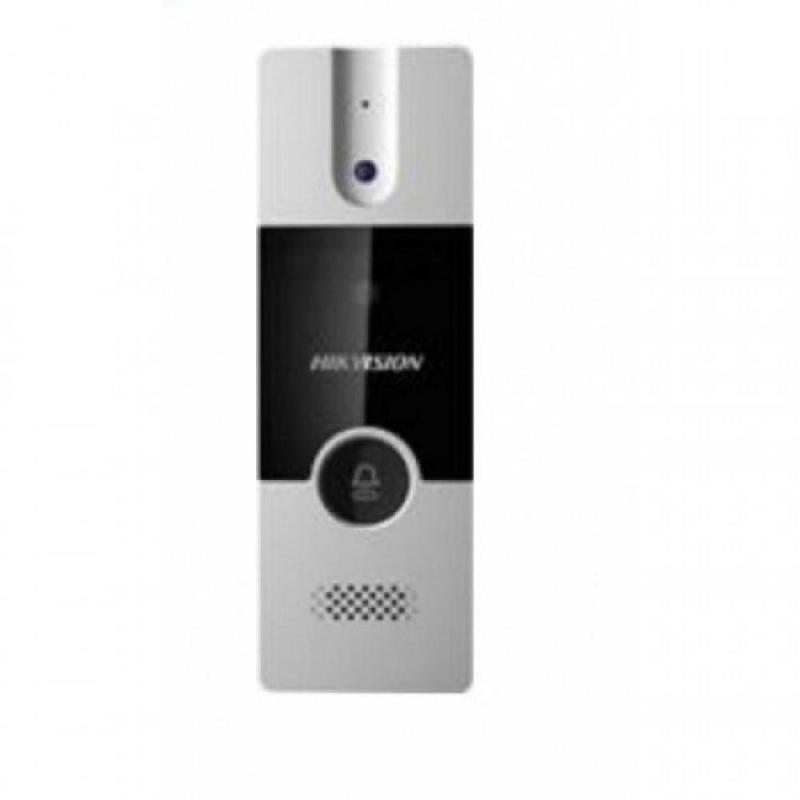  HIKVISION DS-KB2411T-IM Estación de puerta analógica 1 botón cámara pinhole IR cuerpo metálico 