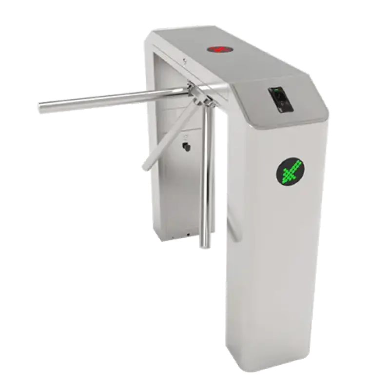  ZKTECO ZK-TS2000PRO Barrera torniquete simple trípode 3 brazos 600mm paso 30-40 personas/minuto 