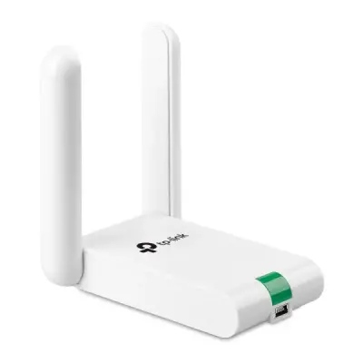  TP-LINK TL-WN822N Adaptador USB inalámbrico N 300Mbps 2.4GHz alta ganancia 2 antenas desmontables 3dBi USB 2.0 