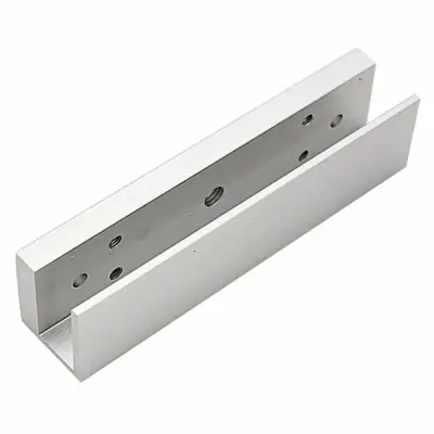  ZKTECO AL-180PU soporte tipo U cerradura AL-180 puertas vidrio 8-12mm aluminio 