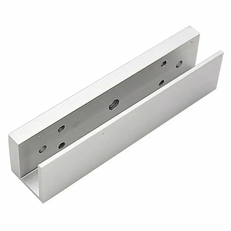  ZKTECO AL-180PU soporte tipo U cerradura AL-180 puertas vidrio 8-12mm aluminio 