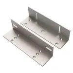  ZKTECO AL-180PZ soporte tipo Z cerradura AL-180 instalación placa hierro 