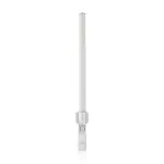  UBIQUITI AMO-2G13 Antena omnidireccional 2.4GHz 13dBi 360° cobertura dual-polaridad MIMO 2x2 conectores RP-SMA 