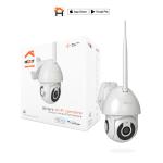 NEXXT NHC-O612 cámara inteligente Wi‑Fi motorizada para exterior 2K QHD IP65 giro 355° visión nocturna audio bidireccional 