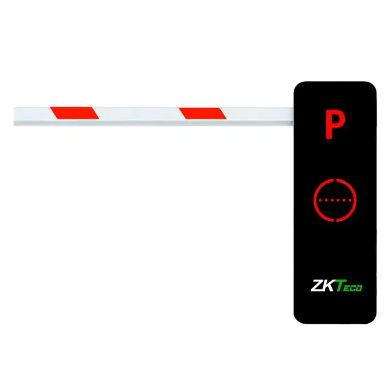  ZKTECO ZK-BGM1060R Barrera vehicular 6m lado derecho gabinete luz indicador módulo WiFi APP 