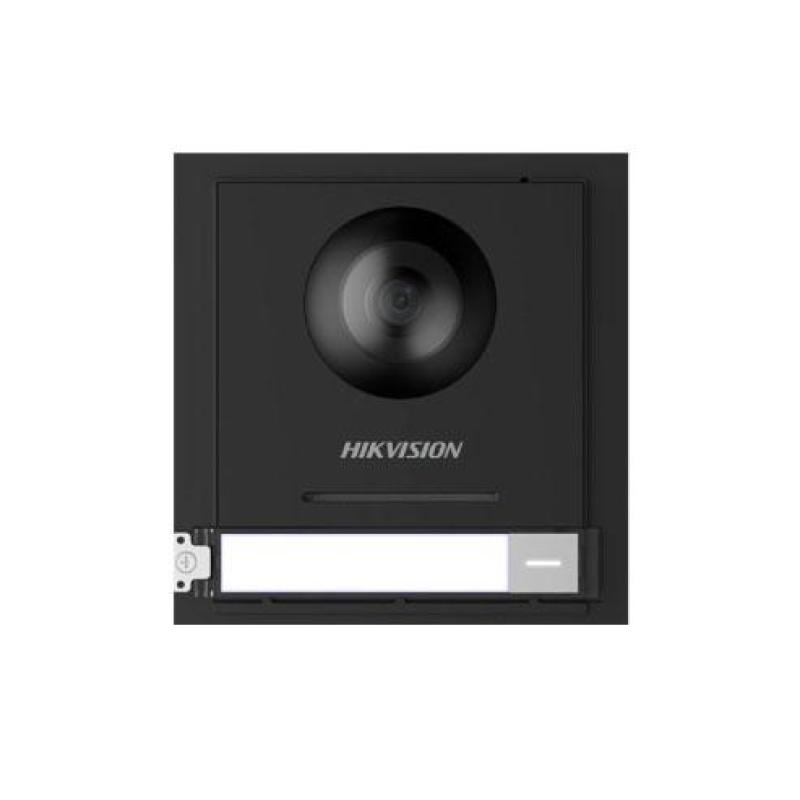  HIKVISION DS-KD8003-IME1 Videoportero Cámara Puerta 2MP Ojo de Pez 88° 1 Botón Llamada Control Acceso H.264 IR 3m IP65 