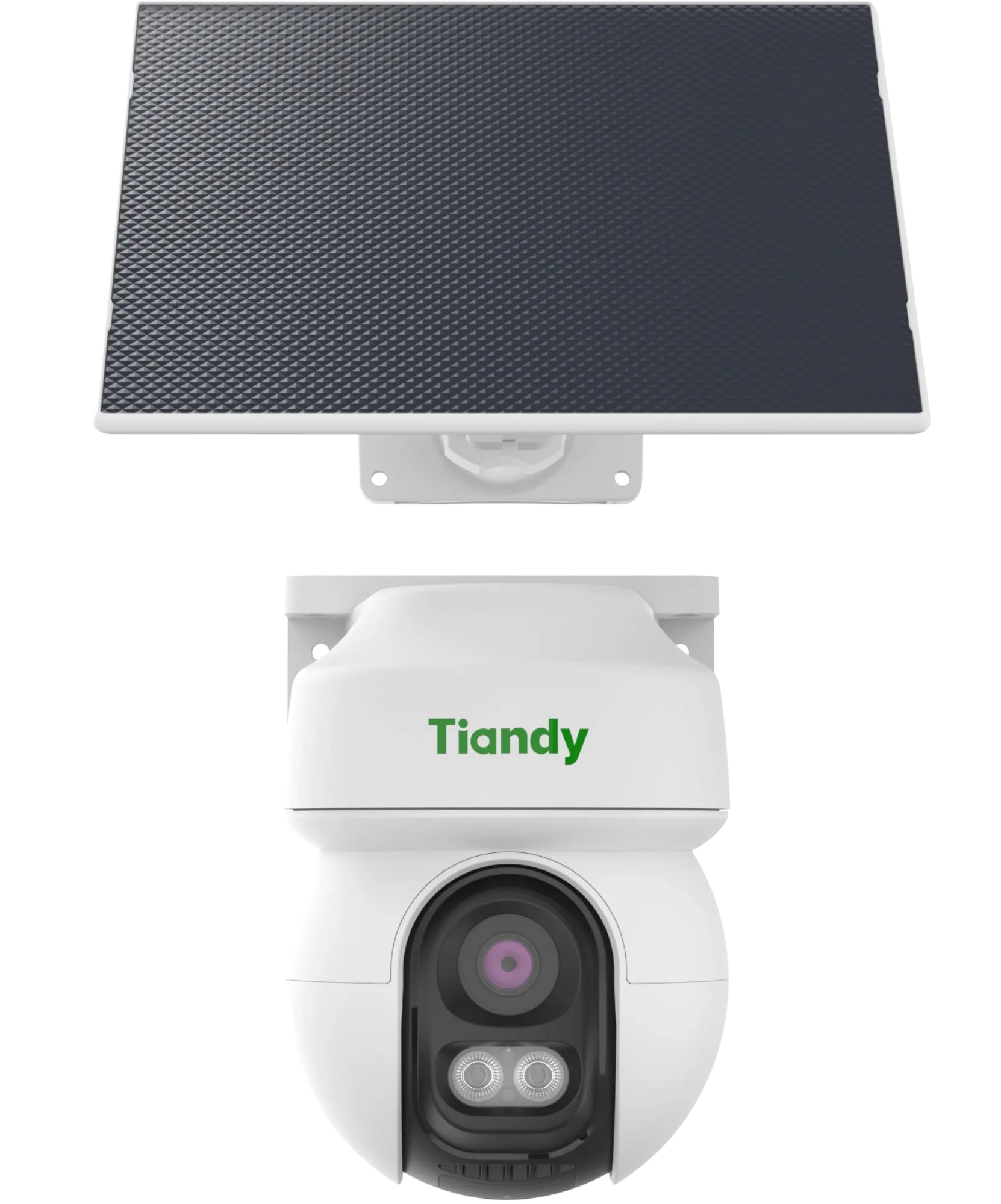TIANDY TC-H343K Cámara IP PT 4MP Color Maker 4G con Audio Bidireccional, Auto Tracking, Luz de Alarma e IP65