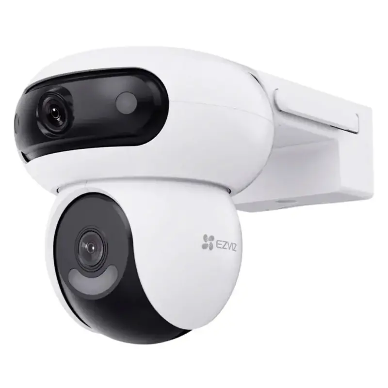  EZVIZ CS-H90 Cámara WiFi PT 360° 4MP 2K+ 2K+ dual lentes 2 motores rotación dual audio 2 vías sirena luz 