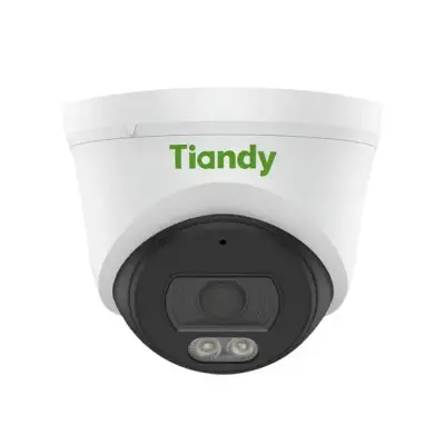 TIANDY TC-C34XN-2GNA-28 Cámara IP Torreta 4MP Dual Light con Micrófono Integrado, PoE, IA y Visión Nocturna IR 30 m