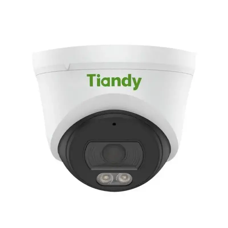 TIANDY TC-C34XN-2GNA-28 Cámara IP Torreta 4MP Dual Light con Micrófono Integrado, PoE, IA y Visión Nocturna IR 30 m
