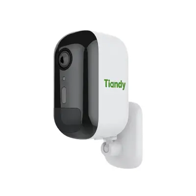 TIANDY TC-C32CN-I3W-U Cámara IP WiFi Bullet 2MP con Batería, Audio Bidireccional, Visión Nocturna IR 30 m y Ranura MicroSD