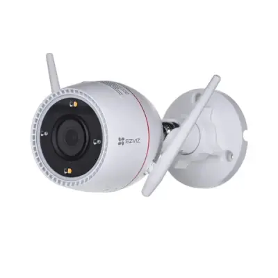  EZVIZ CS-H3C-R100-1J5WKFL Cámara IP tubo exterior 3K 5MP Wi-Fi lente 2.8mm visión nocturna 30m IA detección humana defensa activa IP67 ranura microSD 512GB 