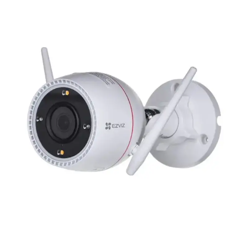  EZVIZ CS-H3C-R100-1J5WKFL Cámara IP tubo exterior 3K 5MP Wi-Fi lente 2.8mm visión nocturna 30m IA detección humana defensa activa IP67 ranura microSD 512GB 