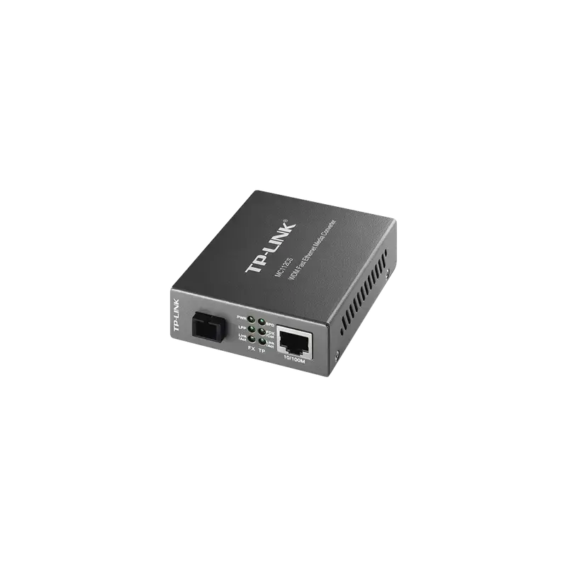  TP-LINK MC100CM Conversor medios 10/100Mbps Fast Ethernet RJ45 a fibra óptica multimodo SC 