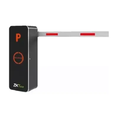  ZKTECO BG1060R barrera vehicular brazo telescópico 6m derecha gabinete con luz LED 