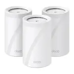  TP-LINK Deco BE65 3-pack sistema WiFi 7 mesh BE11000 tri-band 6GHz cobertura completa 