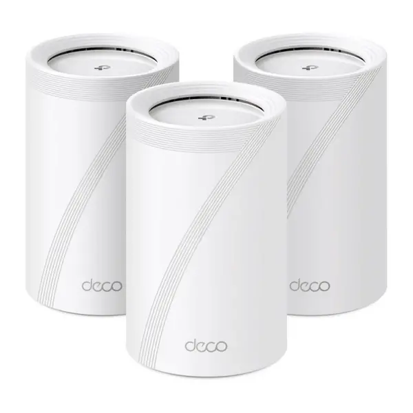 TP-LINK Deco BE65 3-pack sistema WiFi 7 mesh BE11000 tri-band 6GHz cobertura completa 