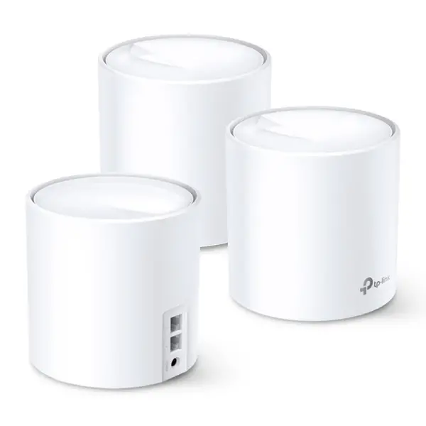  TP-LINK Deco X20 3-pack sistema WiFi 6 mesh AX1800 dual band cobertura 560m² 