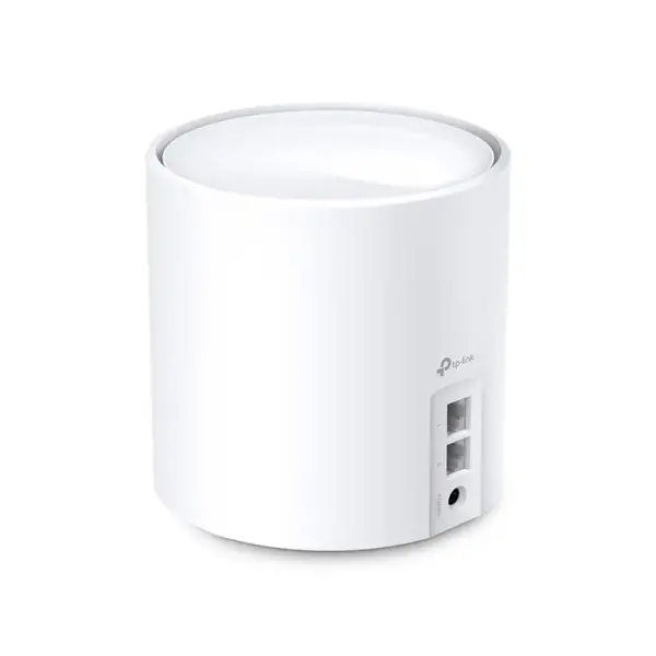  TP-LINK Deco X20 1-pack Sistema WiFi 6 mesh AX1800 dual band 1201Mbps 5GHz 574Mbps 2.4GHz cobertura 190m² 2 puertos Gigabit 