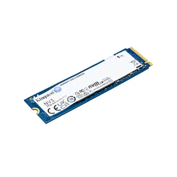  KINGSTON NV3 1TB Unidad almacenamiento SSD M.2 2280 PCIe Gen 4.0 NVMe 6000MB/s lectura 5000MB/s escritura 