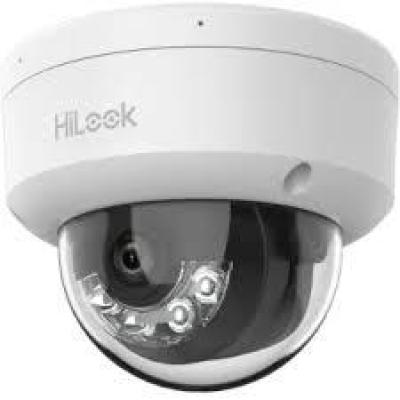  HILOOK IPC-D140H-A-LU Cámara IP Domo 4MP 1440P Lente 2.8mm IR 30m Audio PoE IP67 IK10 
