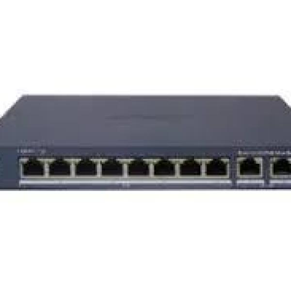  HIKVISION DS-3E1310P-EI/M Switch PoE Smart 8 Puertos 10/100Mbps + 2 Uplink Gigabit 125W VLAN 