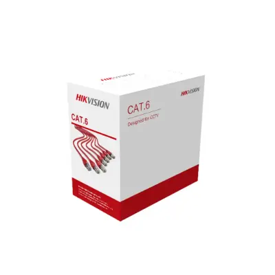 HIKVISION DS-1LN6U-G cable red UTP CAT6 305m cobre sólido 0.55mm gris interior 