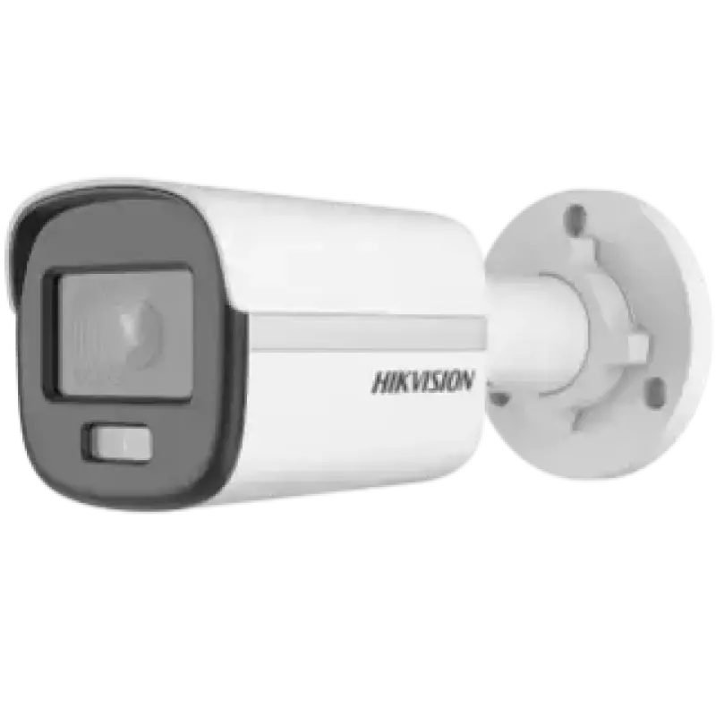  HIKVISION DS-2CD1027G0-L Cámara IP bullet ColorVu 2MP 1080P lente 2.8mm luz blanca 30m H.265+ IP67 